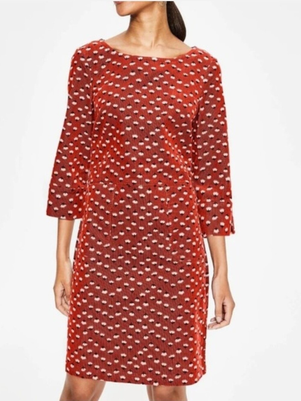 Boden Amber Cord Dress w/pockets